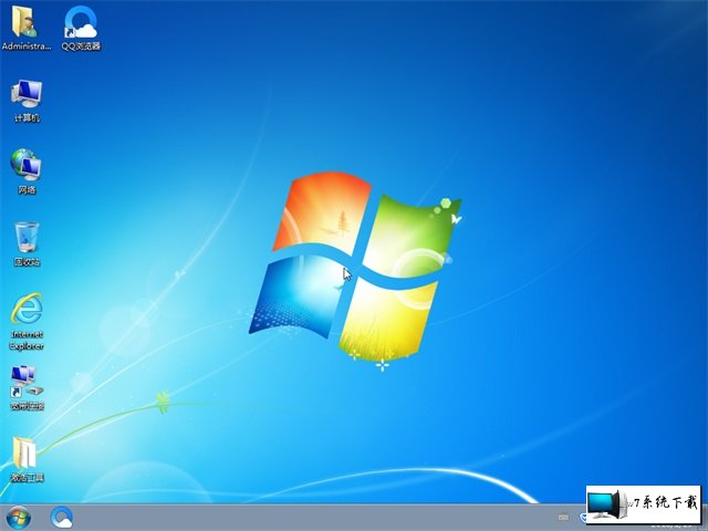 深度技术 Ghost Win7 64位纯净版 v2019.04