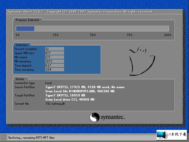深度技术 Ghost Win7 64位纯净版 v2019.04